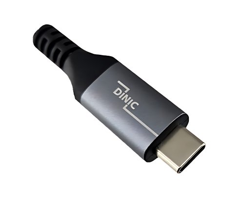 DINIC USB 4.0 Extension, 240W PD, 40Gbps, 0.5m Type C to C, Aluminum Connector, Nylon Cable, DINIC Box.